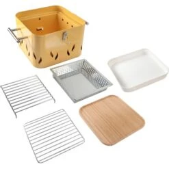 Tragbarer Grill Im Retrostyle -Küchengrill 048126048458 AR01 060121 L