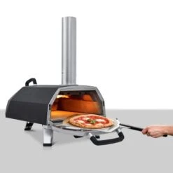 Ooni Pizzaofen Karu 16 Multi-Brennstoff Outdoor Edelstahl/Schwarz -Küchengrill 060568345451 11029300 A 05
