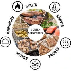 Weber Elektrogrill Lumin Black - Modern, Praktisch Und Leistungsstark -Küchengrill 1201268 04