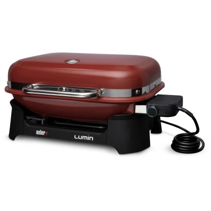 Weber Elektrogrill Lumin Crimson Red - Modern, Praktisch Und Leistungsstark 2 Weber Elektrogrill Lumin Crimson Red - Modern, Praktisch Und Leistungsstark – Bild 2
