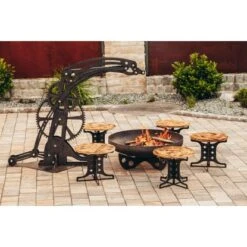 Ferrum Art Design Feuerstelle Industrie Blank -Küchengrill 1310143 3