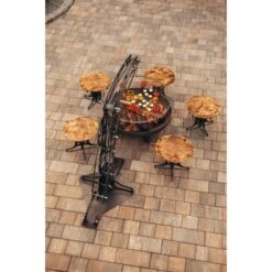 Ferrum Art Design Feuerstelle Industrie Blank -Küchengrill 1310143 5