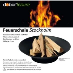 Dobar Feuerschale Stockholm Rund 13 Dobar Feuerschale Stockholm Rund -Küchengrill 157984 4637 7