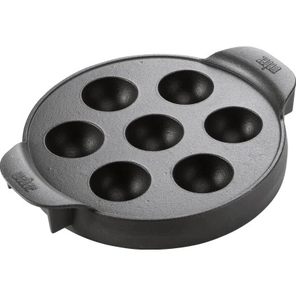 Weber Gourmet BBQ System Ebelskiver Einsatz 1 Weber Gourmet BBQ System Ebelskiver Einsatz