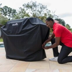 Char-Broil Grillabdeckung Für 3- Und 4-Brenner-Gasgrills Schwarz -Küchengrill 283508 2167 2