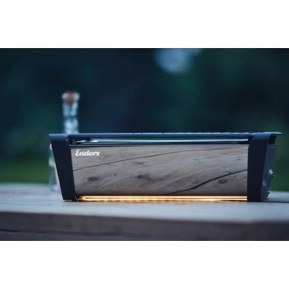 Enders®Holzkohle-Tischgrill Aurora Mirror Gold Raucharm Mit LED-Ambientelicht 2 Enders®Holzkohle-Tischgrill Aurora Mirror Gold Raucharm Mit LED-Ambientelicht – Bild 2
