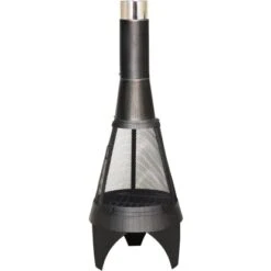 Küchengrill 11 Buschbeck Gartenkamin Mesh Colorado 125 Silber-Schwarz