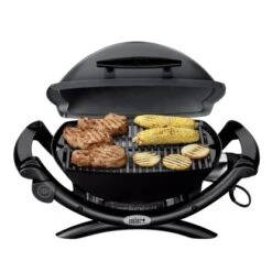 Weber Elektro-Tischgrill Q 1400 Dark Grey Mit 2.200 W -Küchengrill 3046091 A02