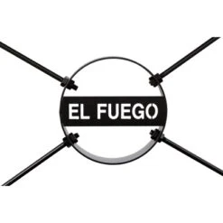 El Fuego Smoker Holzkohlegrill Kiona Schwarz -Küchengrill 327786 2240 kiona 5