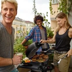 Weber Tisch-Gasgrill Q 1200 Mit 1 Brenner & Deckelthermometer Schwarz 11 Weber Tisch-Gasgrill Q 1200 Mit 1 Brenner & Deckelthermometer Schwarz -Küchengrill 3505369 A02