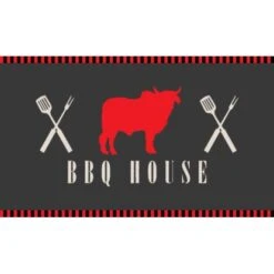 BBQ Matte BBQ House 67 Cm X 120 Cm