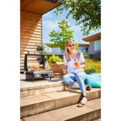 Rösle Elektrogrill Videro E2-P Schwarz -Küchengrill 4004293255822 25582 AB 05