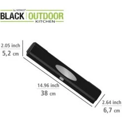 Wenko Folienspender Perfect Cutter Black Outdoor Kitchen Schwarz -Küchengrill 4008838357071 1068 04