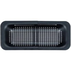 Wenko Spülbeckensieb Sivo Ausziehbar Schwarz -Küchengrill 4008838364307 1068 09