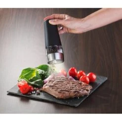 Wenko Elektrische Mühle 2 In 1 Black Outdoor Kitchen Schwarz -Küchengrill 4008838369982 1068 07