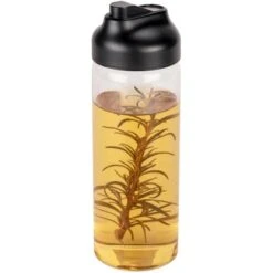 Wenko Öl & Essig Spender Flip 0,45 L Mit Auto Flip Für Automatischen Verschluss -Küchengrill 4008838374849 1068 04