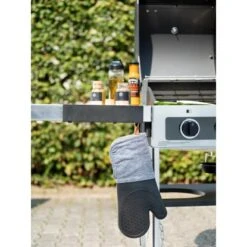 Wenko Magnetische Hakenleiste Ima Mit 4 Haken Schwarz -Küchengrill 4008838381373 1068 09