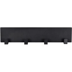 Wenko Magnetische Hakenleiste Ima Mit 4 Haken Schwarz -Küchengrill 4008838381373 1068 12