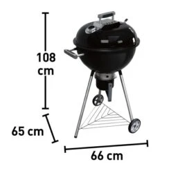 Jamestown Holzkohle-Kugelgrill Dexter XL Ø 54 Cm -Küchengrill 4048124816639 VM 01