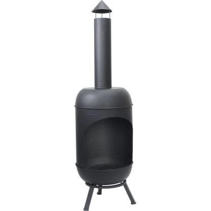 Stahlkamin Schwarz 2 Stahlkamin Schwarz – Bild 2