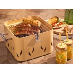 Tragbarer Grill Im Retrostyle -Küchengrill 4048126048458 AB02 170321