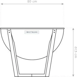 Westmann Premium Grill Feuerstelle Ø 81 Cm X 62 Cm Schwarz -Küchengrill 4260280773391 1741 VM 01