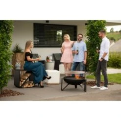 Westmann Premium Grill Feuerstelle Inkl. Grillrost Ø 70 Cm X 75 Cm Schwarz 17 Westmann Premium Grill Feuerstelle Inkl. Grillrost Ø 70 Cm X 75 Cm Schwarz -Küchengrill 4260280773407 1741 AB 06