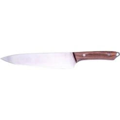 Culinario BBQ-Chefmesser Rostfrei Walnuss Holzgriff 30 Cm
