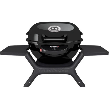 Outdoorchef Elektrogrill Mit Deckel Minichef 420 E SchwarzØ 42 Cm 2 Outdoorchef Elektrogrill Mit Deckel Minichef 420 E SchwarzØ 42 Cm – Bild 2