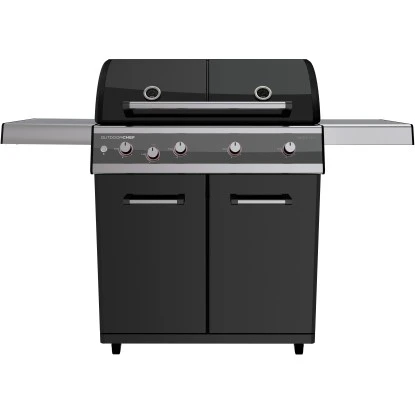 Outdoorchef Gasgrill Dualchef 425 G Schwarz 4 Brenner Mit Seitenkochstelle 1 Outdoorchef Gasgrill Dualchef 425 G Schwarz 4 Brenner Mit Seitenkochstelle
