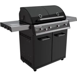 Outdoorchef Gasgrill Dualchef 425 G Schwarz 4 Brenner Mit Seitenkochstelle 5 Outdoorchef Gasgrill Dualchef 425 G Schwarz 4 Brenner Mit Seitenkochstelle -Küchengrill 479688 1525 3
