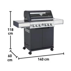 Jamestown 4-Brenner Gasgrill Knox -Küchengrill 5248067 VM01 221220