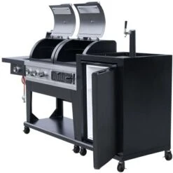 El Fuego Kombigrill 3 In 1 Mit Bierkühler Und Zapfanlage -Küchengrill 544649 2240 07