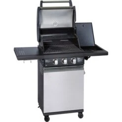 OBI Gasgrill Thunder Bay 2-Brenner Mit Seitenkocher -Küchengrill 557044 3299 8