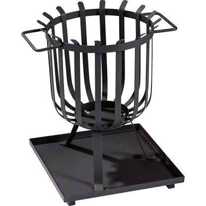 CMI Feuerkorb Ø 35 Cm X 47 Cm Aus Stahl 1 CMI Feuerkorb Ø 35 Cm X 47 Cm Aus Stahl