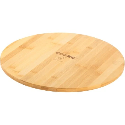 Cozze Pizzaschneidbrett Ø 350 Mm X 12 Mm Bambusholz FSC 1 Cozze Pizzaschneidbrett Ø 350 Mm X 12 Mm Bambusholz FSC
