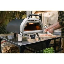 Ooni Pizzaofen Karu 16 Multi-Brennstoff Outdoor Edelstahl/Schwarz -Küchengrill 60568345451 11029300 AB 03
