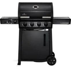 Napoleon Gasgrill Legend-425DSIBPK-DE Mit 4 Brennern Und Seitenbrenner Schwarz