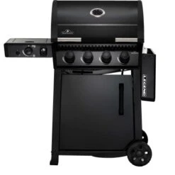 Napoleon Gasgrill Legend-425DSIBPK-DE Mit 4 Brennern Und Seitenbrenner Schwarz -Küchengrill 629162142061 1104 08