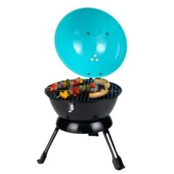 Tepro Mini-Holzkohle-Kugelgrill Salida Türkis -Küchengrill 660790 2400 Salida 03