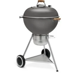 Weber Holzkohlegrill 70th Anniversary Edition Kettle Metallic Grey Ø 57 Cm -Küchengrill 699490 3994 04