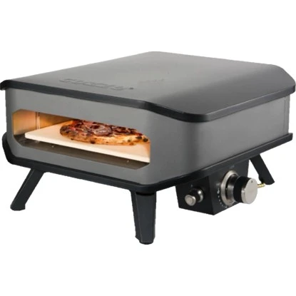 Cozze Gas Pizzaofen 13" Mit Pizzastein Schwarz-Grau 9 Cozze Gas Pizzaofen 13" Mit Pizzastein Schwarz-Grau – Bild 9