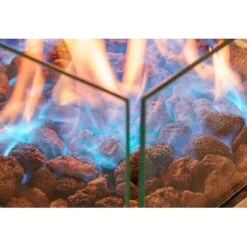 Amare Gas-Feuerstelle Für Den Außenbereich Quadratisch Grau -Küchengrill 765581 4655 05