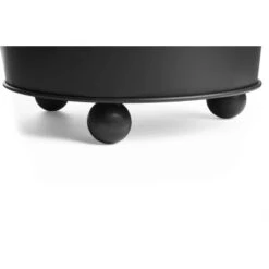 Gartenfreude Design Feuerstelle Ø 39 Cm Schwarz -Küchengrill 765609 4655 06