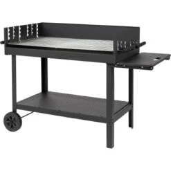 Tepro Atlanta-Holzkohlen Grillwagen Schwarz -Küchengrill 769354 2400 03