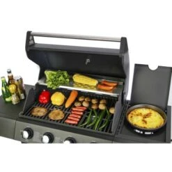 El Fuego Gasgrill San Angelo 4+1 Brenner Ca. 119,5 X 110,5 X 53 Cm -Küchengrill 8264111 2240 Detailfoto 5