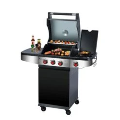 El Fuego Gasgrill Houston 3+1 Ca. 110 X 112 X 56,5 Cm -Küchengrill 826417 19