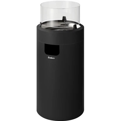 Enders® Feuerstelle Nova LED M Black-Chrome 1 Enders® Feuerstelle Nova LED M Black-Chrome