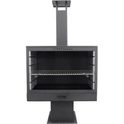Westmann Grill Und Kaminofen Schwarz