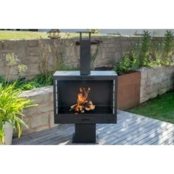 Westmann Grill Und Kaminofen Schwarz -Küchengrill 8346462 1741 WMLG868B 05